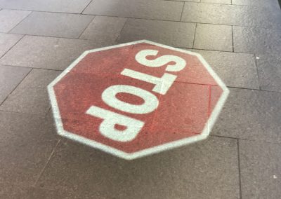 Pitt Street Carpark Syndey | STOP Sign | Photo Two