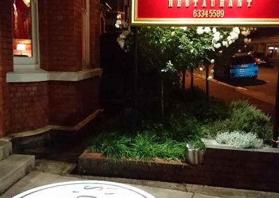 Novaro's Restaurant Launceston | Entrance Sign